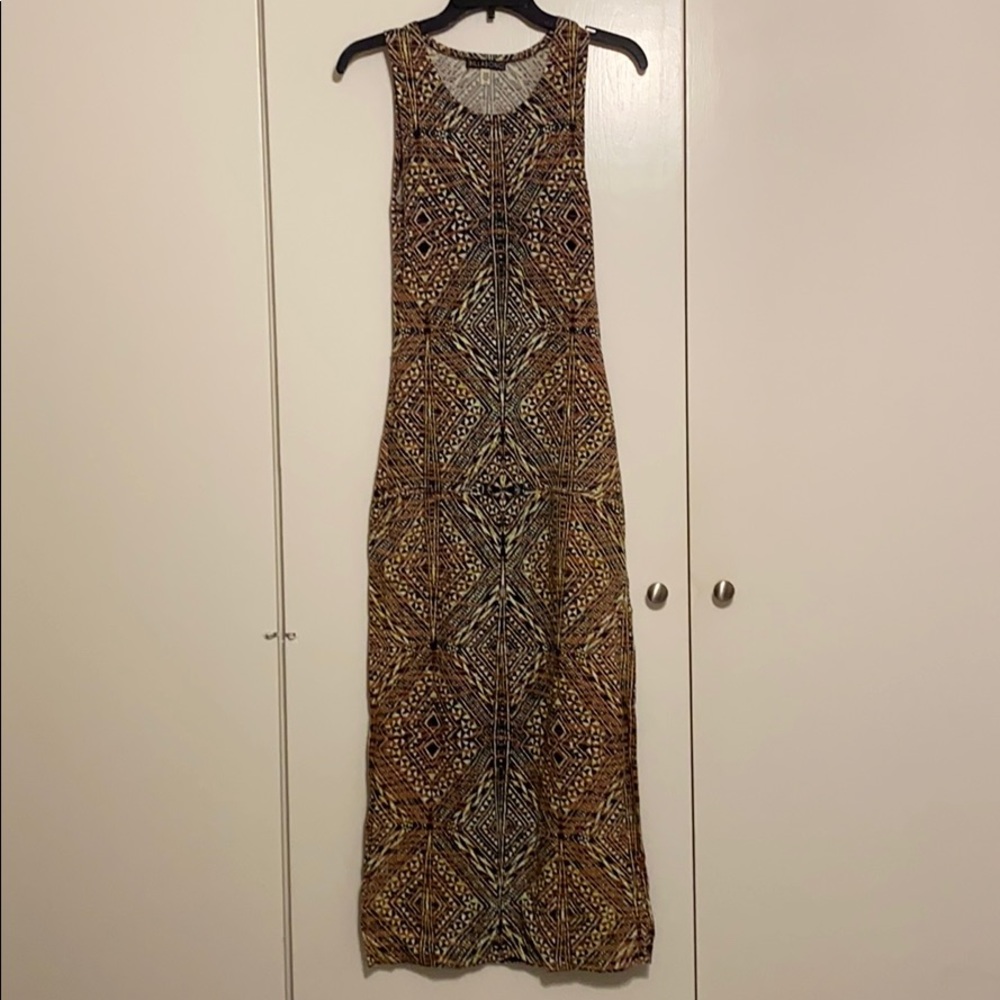 Long fitted dress